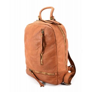 06■ Großer Leder Rucksack Tasche  für Damen & Herren Schwarz, braun und grun